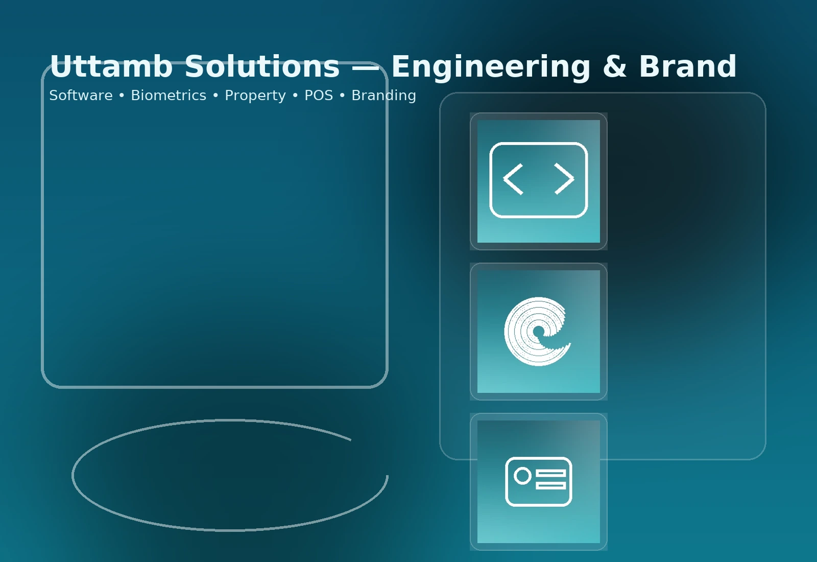Uttamb Solutions — engineering & brand